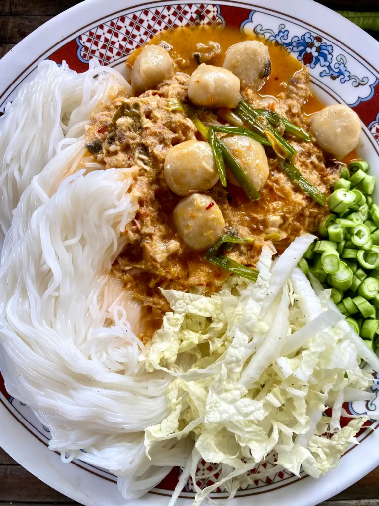 图片[3]-✨ Kanom Jeen: Thailand's Unique Fermented Rice Noodles ✨ - Ayany Travel-Ayany Travel