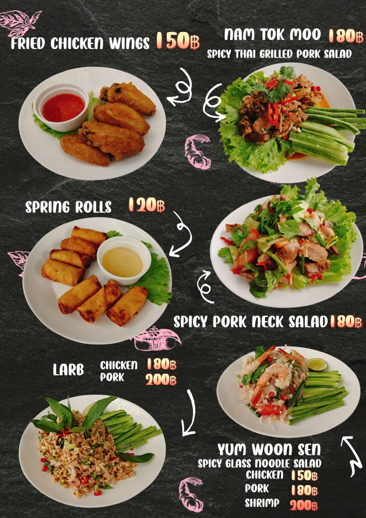 图片[4]-Ocean Gaze Thai Restaurant  Menu 1.1a-Ayany